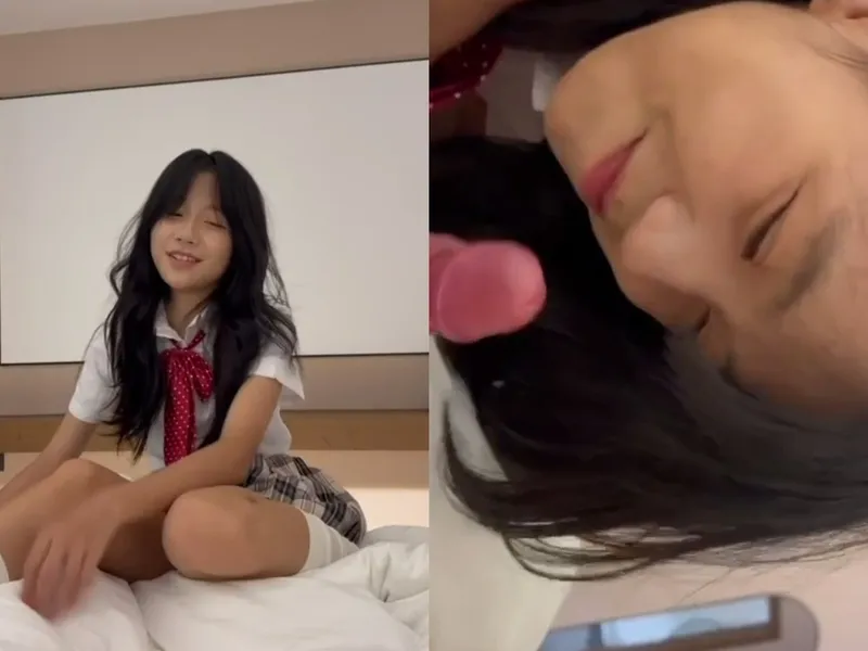 Em loli dễ thương mút cục thịt biến em thành con em đào dâm dục p1